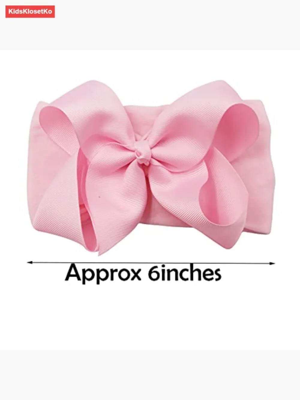 20 Pack Stretchy Nylon Baby Headbands with Large Bows